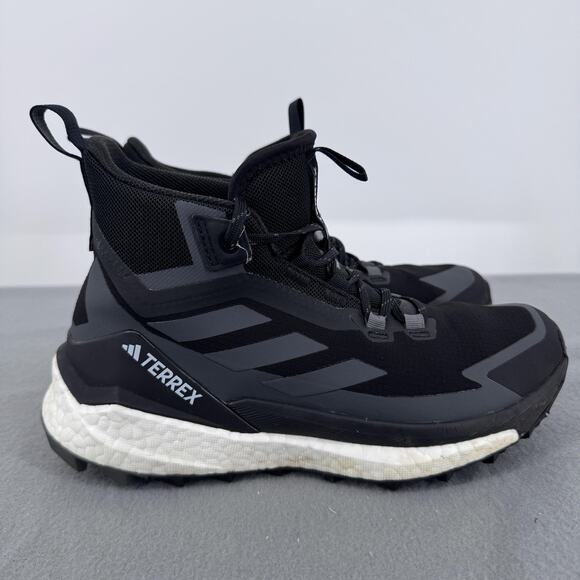 adidas Shoes - Adidas Terrex Free Hiker 2 GTX Mid Hiking Shoes‎ Black Womens 6.5 HP7492 Goretex